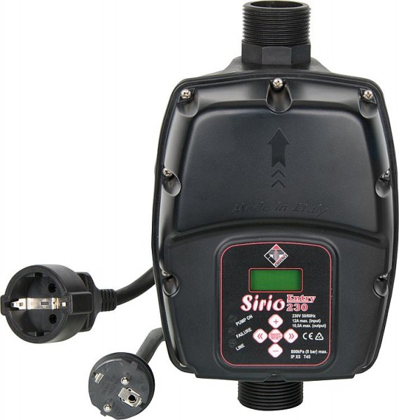 Konstant-Druckregler Sirio Entry 230, mit Schuko- stecker, Stromstärke: 12A