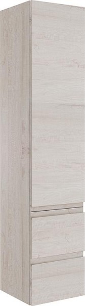 Hochschrank Serie MBO 1 Türe 2 Ausz. E.hell D. Anschlag li 350x1625x370mm