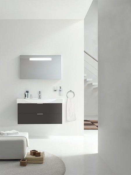 Badmöbel-Set EBSI Serie MBF anthrazit matt