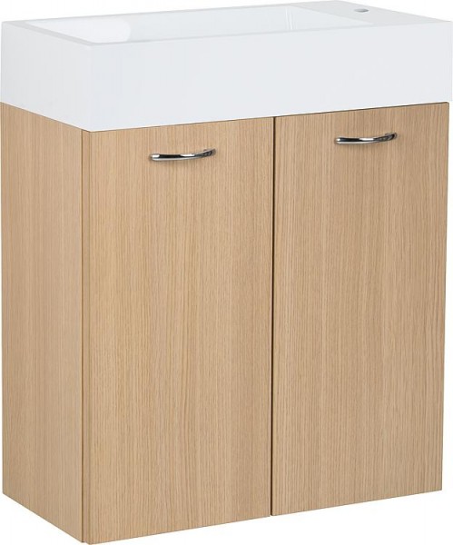 WTU+Mineralguss-WT ENISAR Eiche hell 2 Türen 500x600x250mm