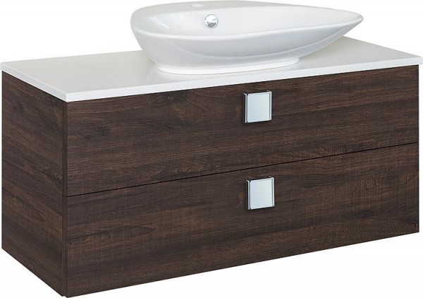 WTU+Keramik-WT ELION Eiche dunkel Dekor2 Auszüge 960x650x380/445mm